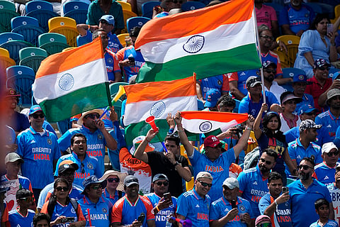 Indian supporters